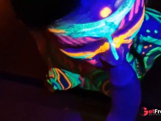 [GetFreeDays.com] Fucked the wild slim girl in the UV- light Sex Video May 2023-2