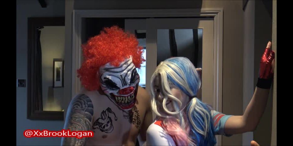 clip 39 Brook Logan – Harley Quinn Fucks Crazy Clown - cosplay - fetish porn mature femdom