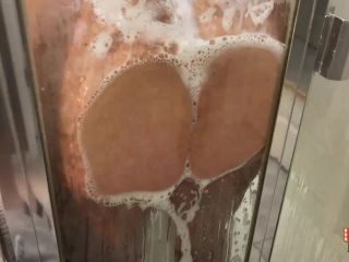 Dawn Marie – Soaped Up in the Shower on solo female macchiato bbw-2