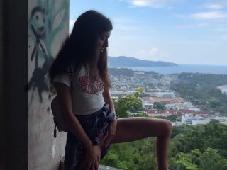 I Took My Stepsister To Abandoned House With Bats And Fucked Her With A View Of The Sea 1080p-3