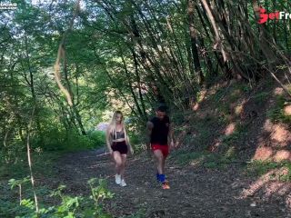 [GetFreeDays.com] FAKE PERSONAL TRAINER Outdoor training with a petite blonde, I fuck her rough in the wood Sex Video July 2023-2