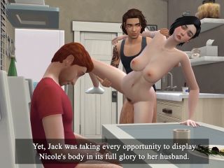 Cuckold Husband Shares Innocent Wife With Starngers  Part 2  DDSims-3