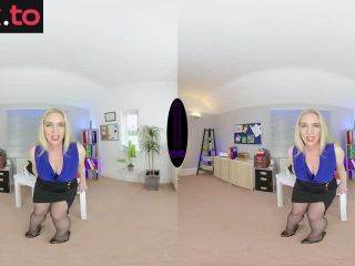 [GetFreeDays.com] The English Mansion - Miss Eve Harper - Office Peeper Shamed - VR Porn Clip January 2023-1