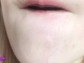 RoyMoa - Close up Blowjob with Throbbing Cum in Mouth -6