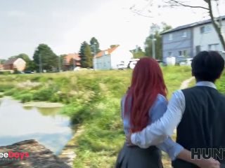 [GetFreeDays.com] HUNT4K. Little redhead whore with natural tits showed her sex skills in public in front of her BF Adult Video June 2023-2