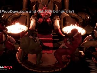 [GetFreeDays.com] Lara Croft, Lilith, Jill Valentine, Kitana Fuck Monster Cocks Sex Clip March 2023-9