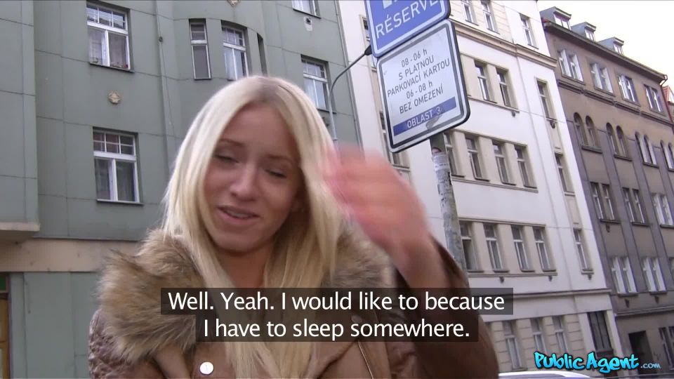 Public - Blonde Lost In Prague Finds Herself Sucking On Stranger's Coc ...