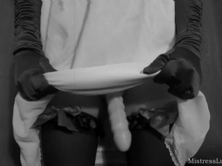 Silent Movie Sissy Tease Strapon!-4