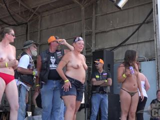 Fully Nude Biker Chick Contest 2nd Day Abate Iowa 2016 SmallTits!-6