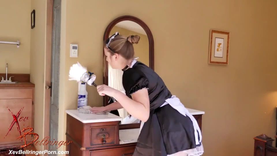 online video 20 Xev Bellringer – French Maid Swallows, femdom models on cosplay 