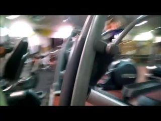 Firm muscular body checked out in a  gym-2