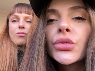 PETITE PRINCESS FEMDOM: "DOUBLE POV SPITTING AND DIRTY SNEAKER SOLES WORSHIP" (1080 HD) (2024)-9