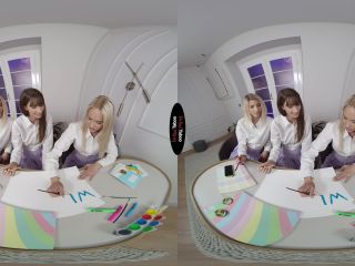 Barbie Brill, Lili Charmelle, Missy Luv - Study Time - Episode 4: Group Lesson - VirtualTaboo (UltraHD 2K 2021)-0