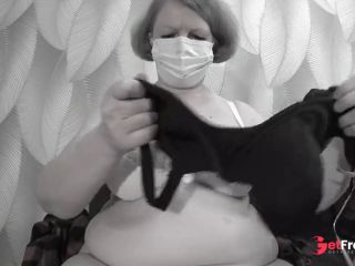 [GetFreeDays.com] A mature BBW milf with big natural saggy tits tries on bras. Sex Stream February 2023-2