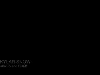 M@nyV1ds - SkylarSnowXXX - Wake up and CUM-0