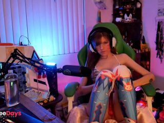 [GetFreeDays.com] Overwatch D.Va thanks you with an ASMR blowjob and oily tease before sliding you between her thighs Adult Film May 2023-9