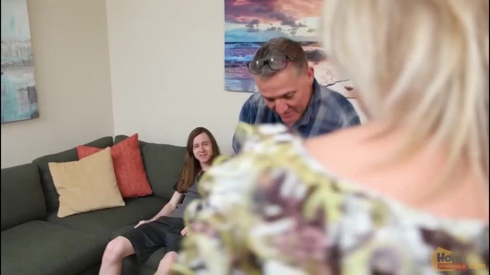 Payton Hall - Payton Hall Sharing Stepmom's Holes Pervy Stepdad  *