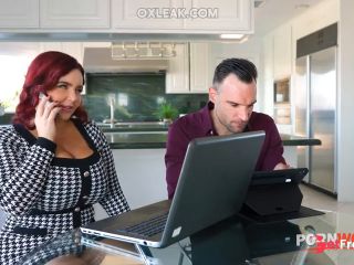 [GetFreeDays.com] Busty Redhead Boss Takes Titty Cumshot From Her Assistant - Natasha Nice Adult Stream May 2023-0