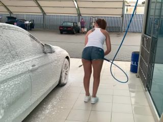 free amateur tube Candy Kitty - Girlfriend Washed my Car well with Foam and even better Sucked Dick , teen on teen-1