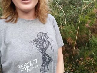 thai amateur CutieGingerRussian, CutieGingerAna - POV Risky Public Flashing & Blowjob in the Mountain till Orgasm on Glasses [FullHD 1080P], redhead on pov-2