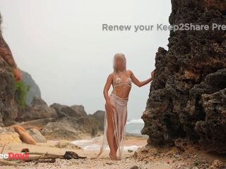 [GetFreeDays.com] Impassioned beautiful sex on a wild beach  Ive decorated neckline with a special pearl necklace Sex Leak July 2023-1