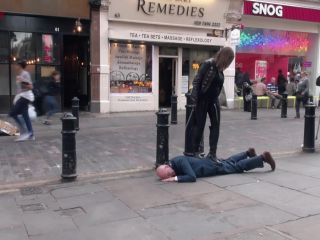 online xxx clip 18 femdom chastity torture fetish porn | Mistress Evilyne - Trampled In Public | trample-4