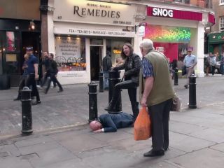 online xxx clip 18 femdom chastity torture fetish porn | Mistress Evilyne - Trampled In Public | trample-5