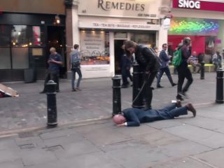 online xxx clip 18 femdom chastity torture fetish porn | Mistress Evilyne - Trampled In Public | trample-6