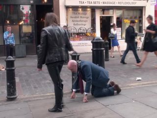 online xxx clip 18 femdom chastity torture fetish porn | Mistress Evilyne - Trampled In Public | trample-9