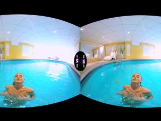 VR Nancy A - Blonde Enjoys Solo Play in a Pool 2017-1