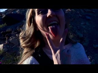 Molly Pills - Horny Hikers Deepthroat Picnic Lingerie Hike POV Creampie  - 2020-3