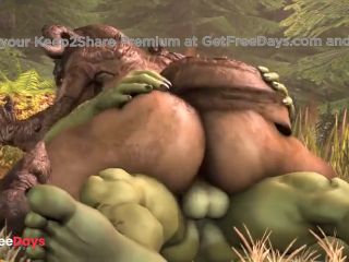 [GetFreeDays.com] Female Deathclaw Riding an Orc DIck Porn Video January 2023-8