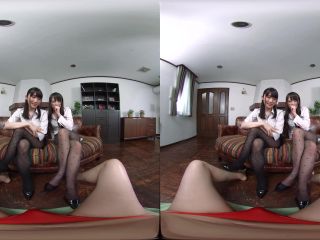Kuroki Ikumi, Nonomiya Misato VARM-046 【VR】 VR That Is Bullying Chi ○ Po Anyway To Black Stockings Sister - 3P-0