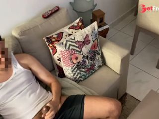 [GetFreeDays.com] Shaking my BIG UNCUT COCK in my living room, until I expel a huge load of cum Sex Stream July 2023-5