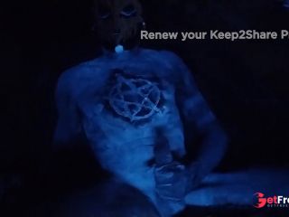 [GetFreeDays.com] Masked masturbation in UV body paint Porn Clip November 2022-8