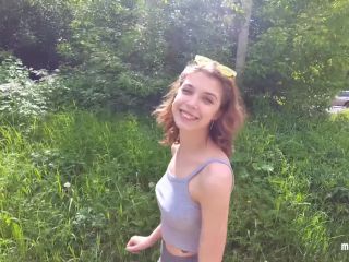 MihaNika69 - I want to fuck right now! Let's go to the park... - Outdoor POV MihaNika69 , hardcore family sex on cumshot -1