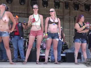 First Wet T At Abate Of Iowa Biker Rally 4th Of July Weekend 2016 SmallTits!-0