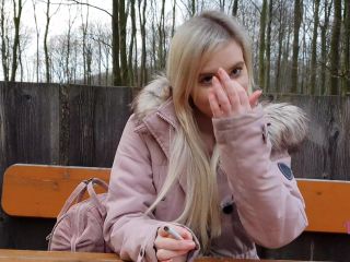 LovlyLuna - Teen Get´s Fucked Public Outdoor on Table-1