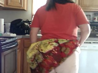 SexyNEBBW Sexy BBW Thanksgiving Mom Bakes Cookies - Amateur-7