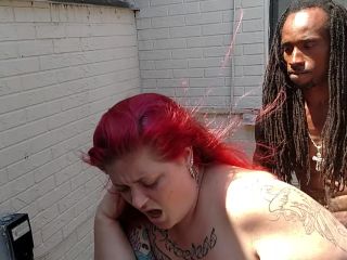 BBW Redhead Screws Negro On Air Conditioner - amateur - cuckold porn eva angelina femdom-6