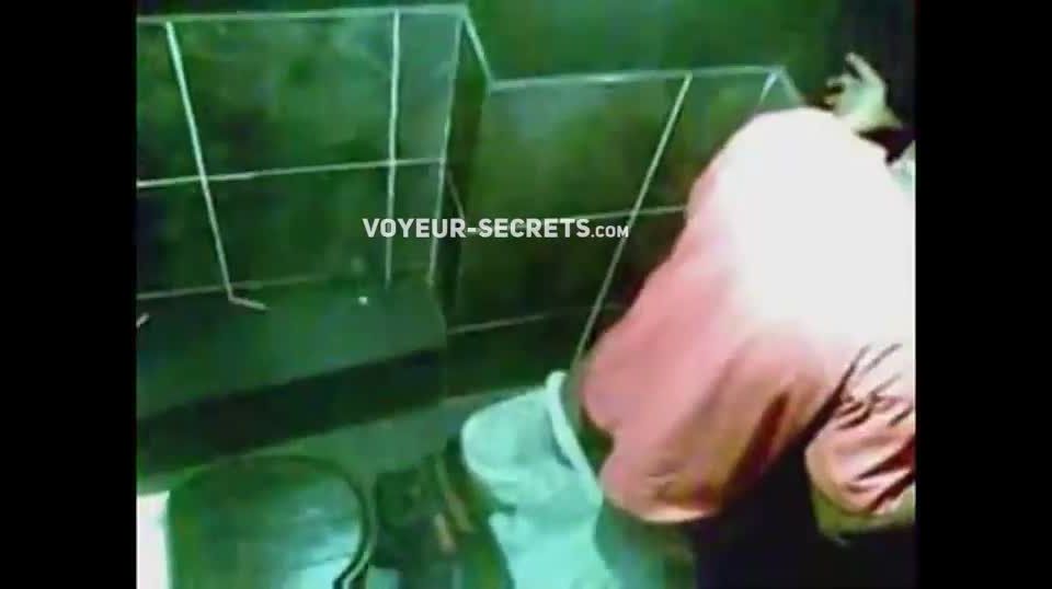 Cheating girl caught in a toilet Black!