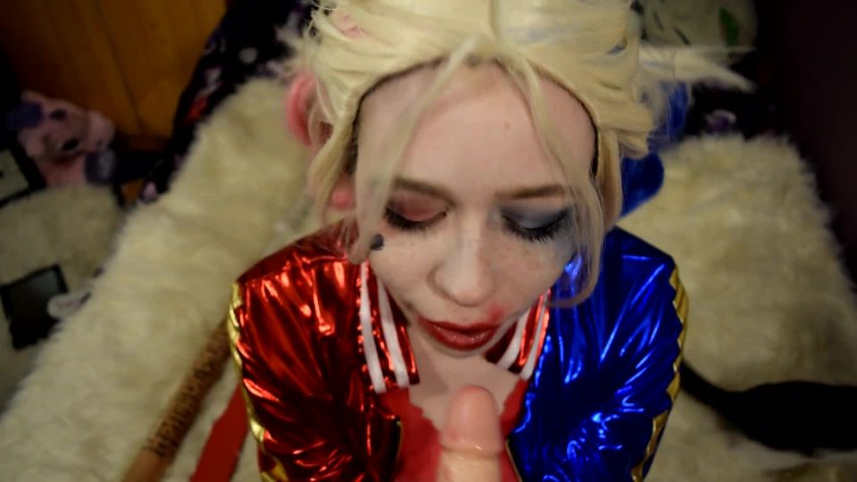 Bat Maisie - POV Harley Quinn Blowjob , big tit porno videos hd on cosplay 