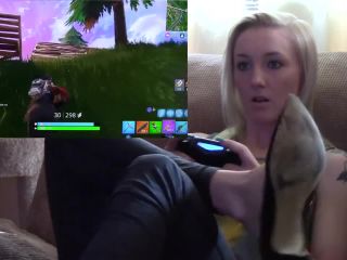 online video 43 Trixie dangling her heels while she eats fortnite nerds for breakfast, feet fetish website on feet porn -8