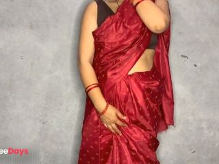 [GetFreeDays.com] Hot Indian aunty fuck step son India sari style xxx Hindi clear voice Porn Stream January 2023-0