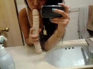 Amateurs in "She Has This Double Headed Dildo So Either Side Will Work."  - amateurs - solo female amateur gangbang-3