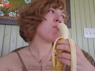 [GetFreeDays.com] compilation of deepthroating bananas and a cute lil dildo Porn Video February 2023-7