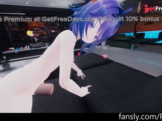 [GetFreeDays.com] VRChat - Futa Adventure Naughty Playtime With Her Girl-Dick Part 1 Porn Clip April 2023-8