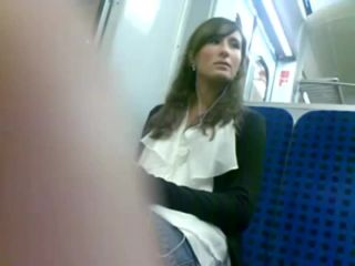 Mesmerized by a woman on the train-4