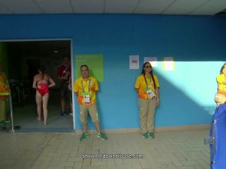 Rio 2016 diving final 10 mm nipple slip out of  swimsuit-1