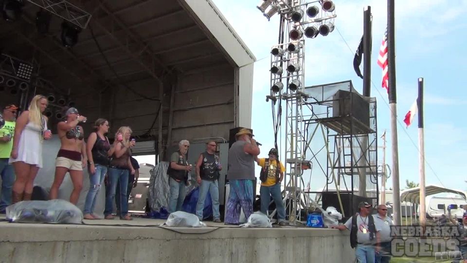 Abate Of Iowa 2015 Freedom Rally Thurday First Strip Contest Of The  Weekend